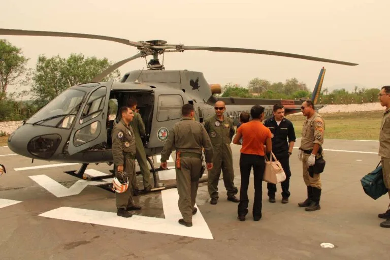 Marinha do Brasil resgata bebê na região do Paiaguás