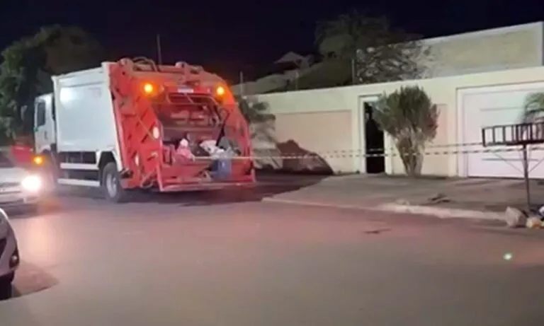 Feto é encontrado por funcionário de coleta de lixo no centro de Corumbá