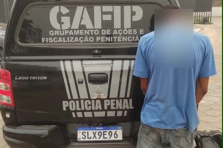 Polícia Penal captura foragido no bairro Dom Bosco em Corumbá