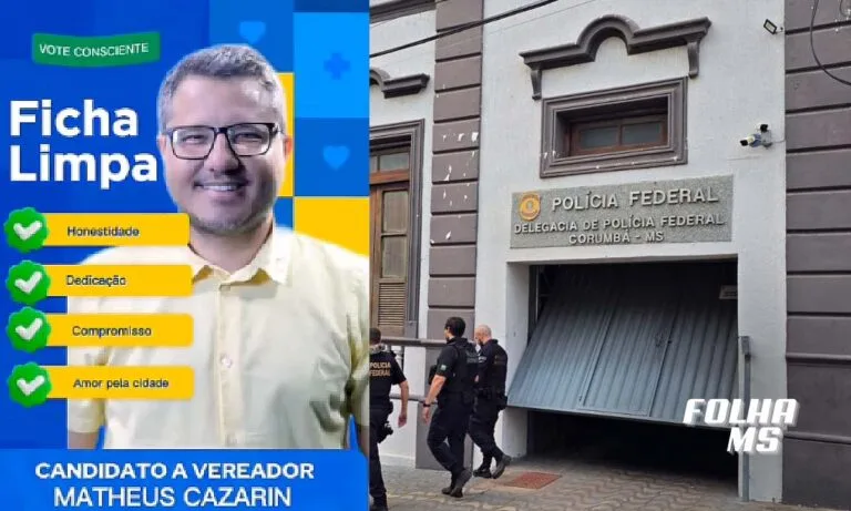 PF instaura inquérito para investigar compra de votos envolvendo irmã de candidato em Corumbá