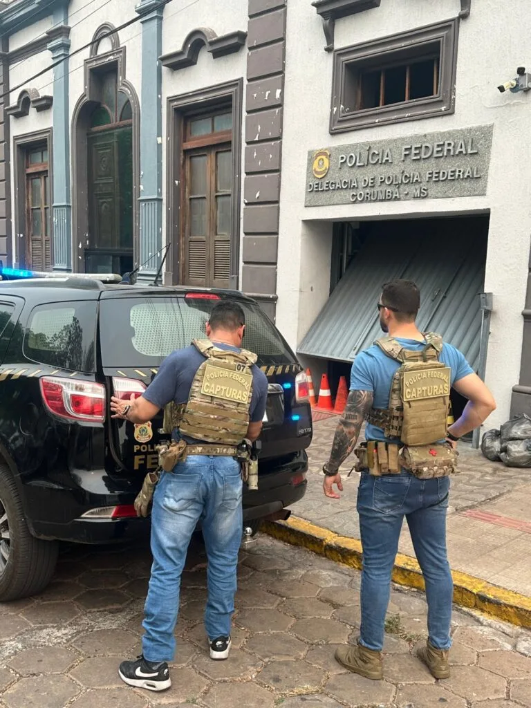 Foragido por estupro de vulnerável é preso pela Polícia Federal em Corumbá