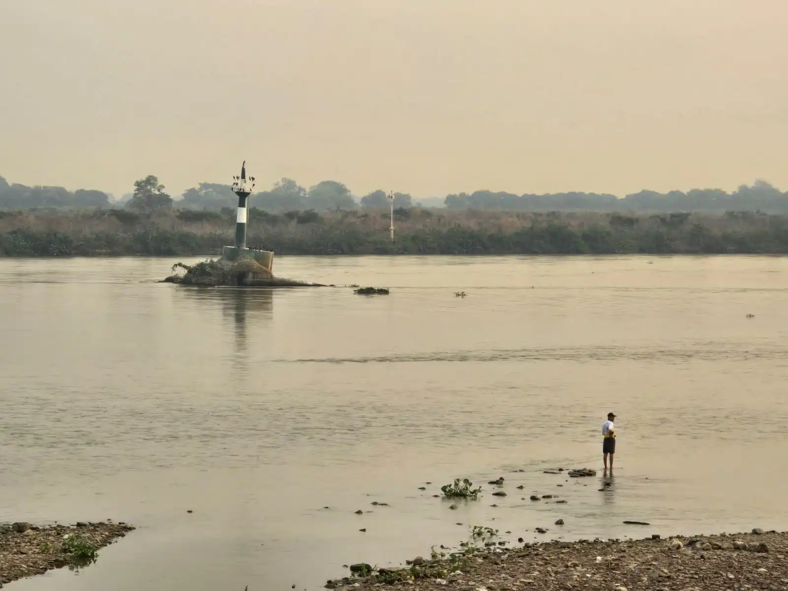 Você está visualizando atualmente Rio Paraguai registra mínima histórica em ano mais seco no Pantanal