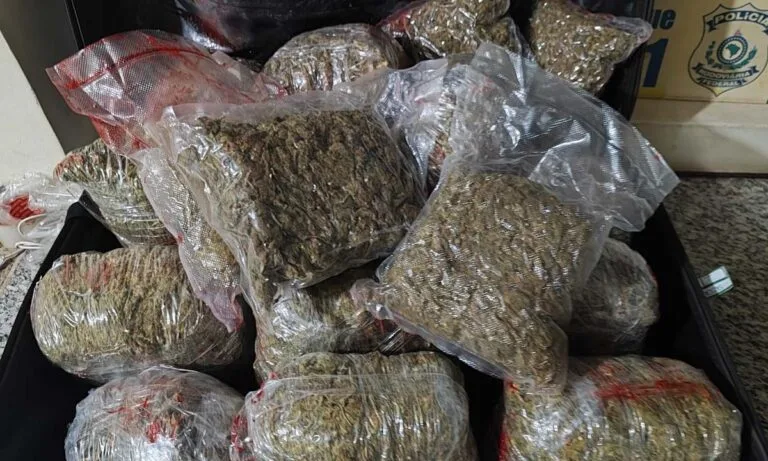 PRF apreende 15 kg de maconha em fiscalização na BR-262 em Corumbá