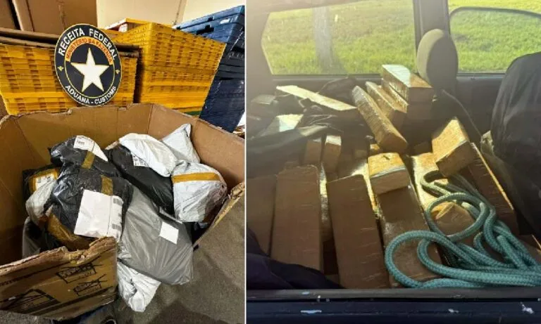 Receita Federal apreende mais de R$ 8 milhões em veículos, drogas e mercadorias em MS