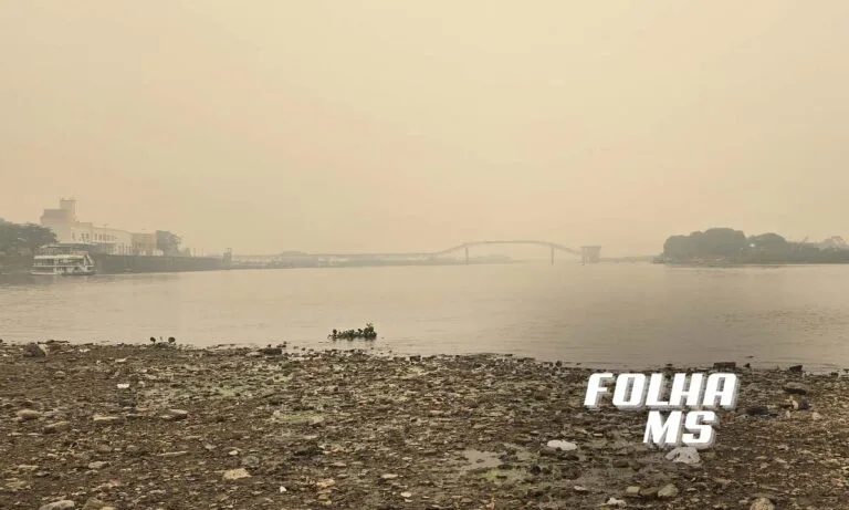 Com menor nível histórico, Rio Paraguai registra recorde e Imasul emite alerta