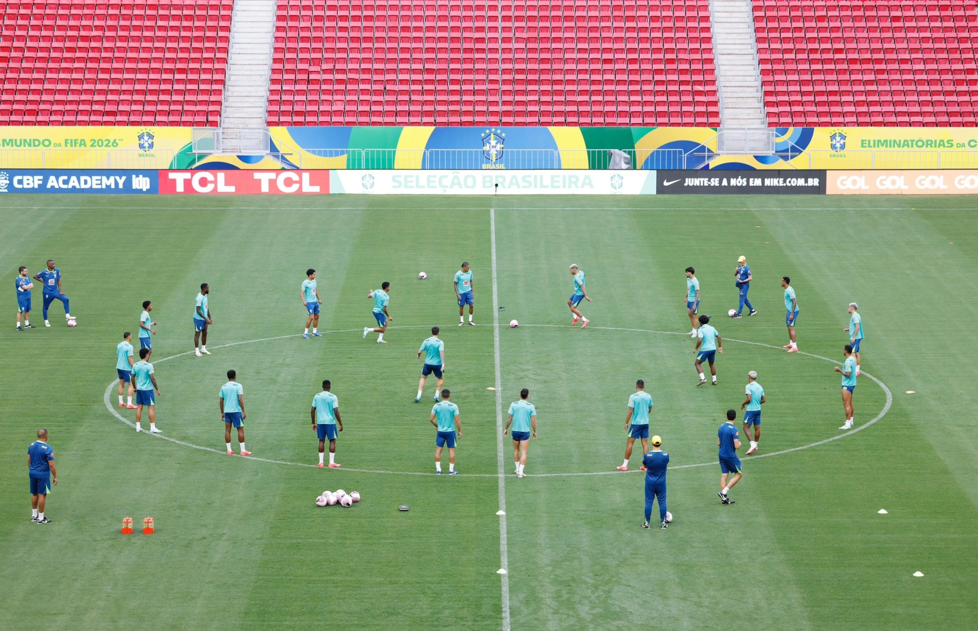 treino selecao Folha MS