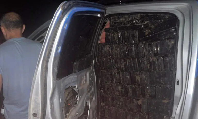 Operação Ágata apreende 1,8 tonelada de droga em caminhonete no Pantanal