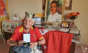 Leia mais sobre o artigo Veterano da Marinha, fuzileiro comemora 100 anos em cerimônia especial em Ladário