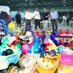 Servidores de MS formam corrente do bem para triagem de brinquedos da “Caixa Encantada”