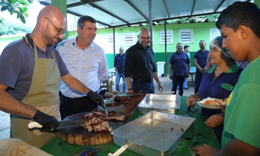 churrasco na merenda