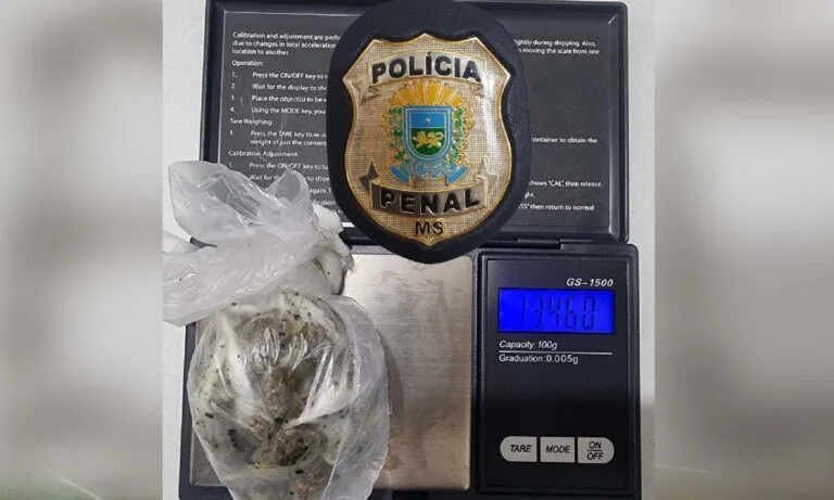 Droga é encontrada em cela de presídio em Corumbá