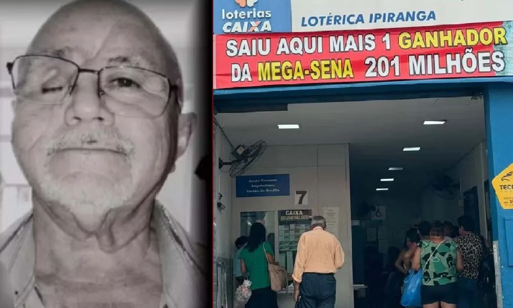 homem que ganhou R$ 201 milhões na Mega-sena morreu 24 dias após receber o prêmio