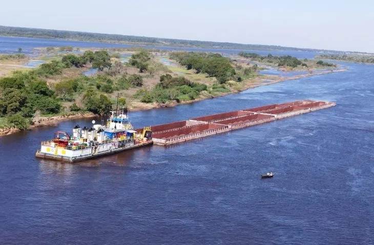 hidrovia Rio Paraguai e transporte de cargas