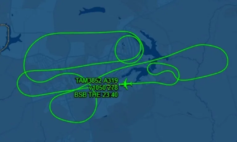 Avião da Latam declara emergência por pane e retorna ao aeroporto de Brasília