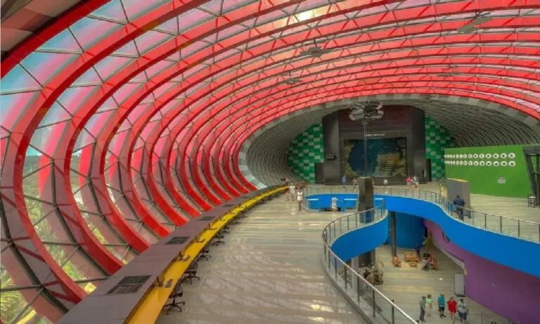 arquitetura do bioparque pantanal ganhou destaque em site internacional