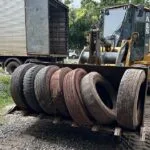 Primeira coleta de pneus do ano destina 24 toneladas para descarte correto em Corumbá