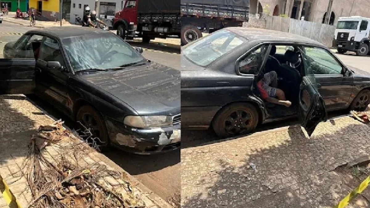 Encontrado Morto dentro de carro no centro de Bonito