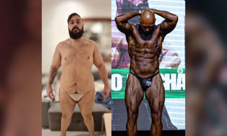 Homem perde 113 kg sem cirurgia e se torna fisiculturista em SP