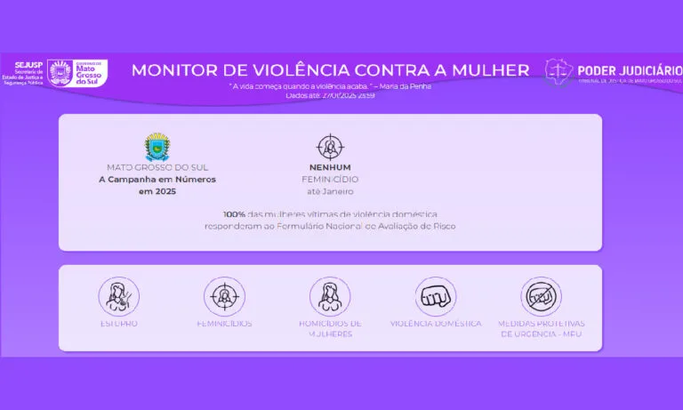Ferramenta digital ajuda no enfrentamento à violência contra a mulher em MS
