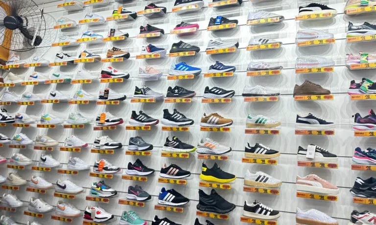 calçados falsificados