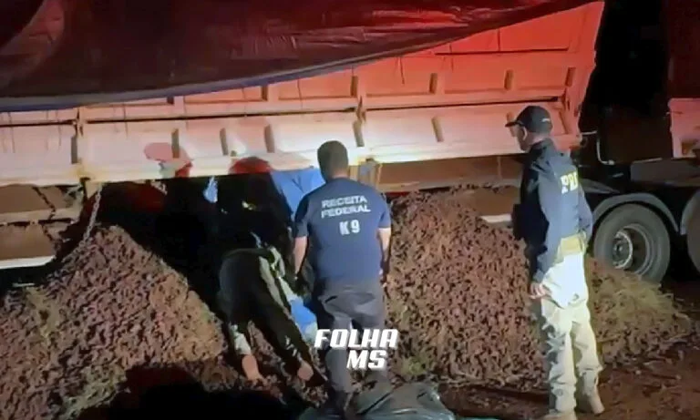 apreensão de drogas realizada pela PRF e receita federal em Corumbá