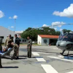 Marinha resgata mulher com problemas de saúde em fazenda no Pantanal