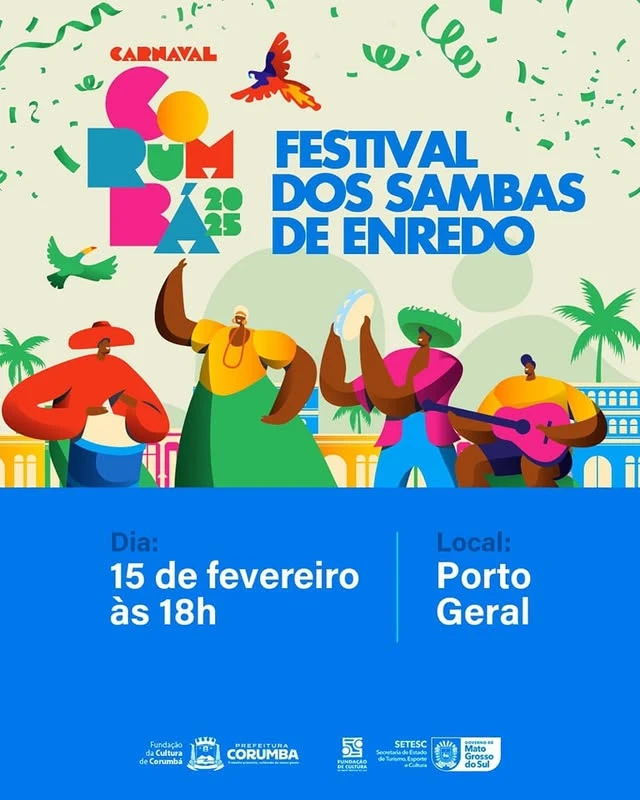 Festival de Sambas-Enredos em Corumbá