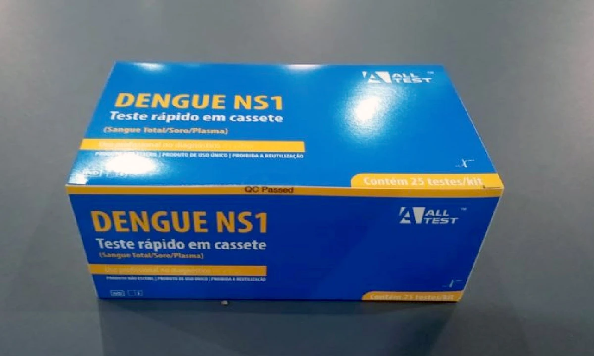 testes rápidos de dengue