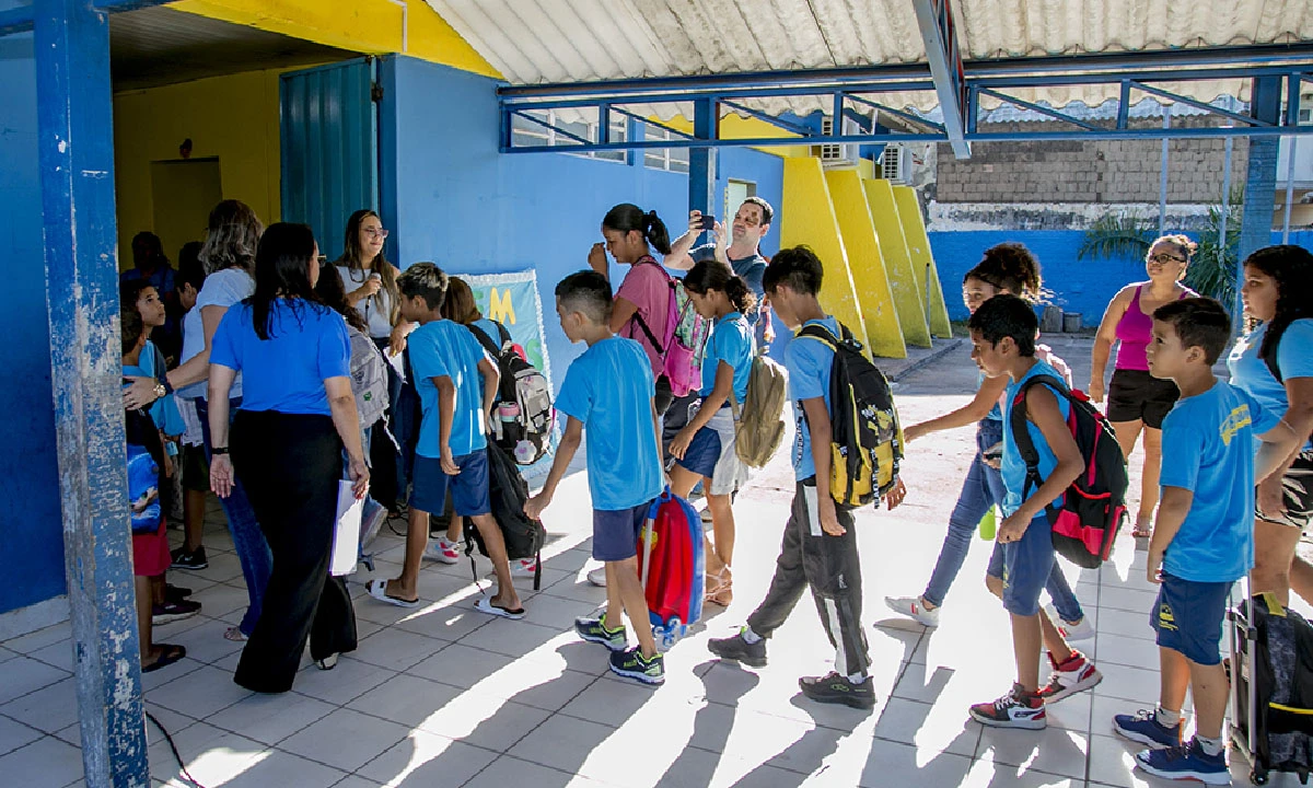 volta às aulas em Corumbá