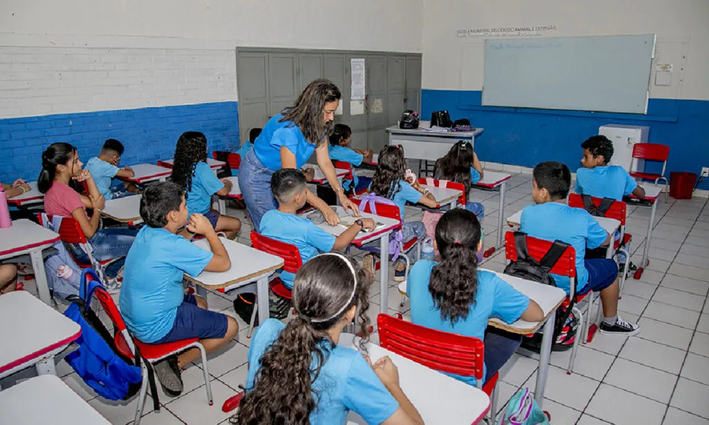 volta às aulas em Corumbá