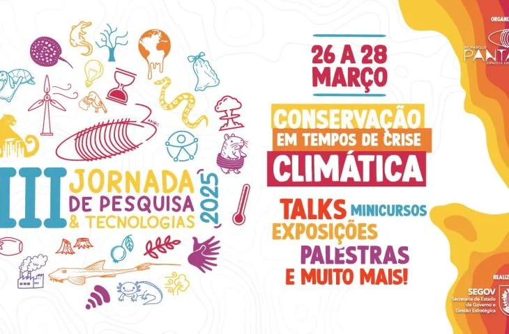 No momento, você está visualizando Bioparque Pantanal abre inscrições para a terceira edição da Jornada de Pesquisa e Tecnologias