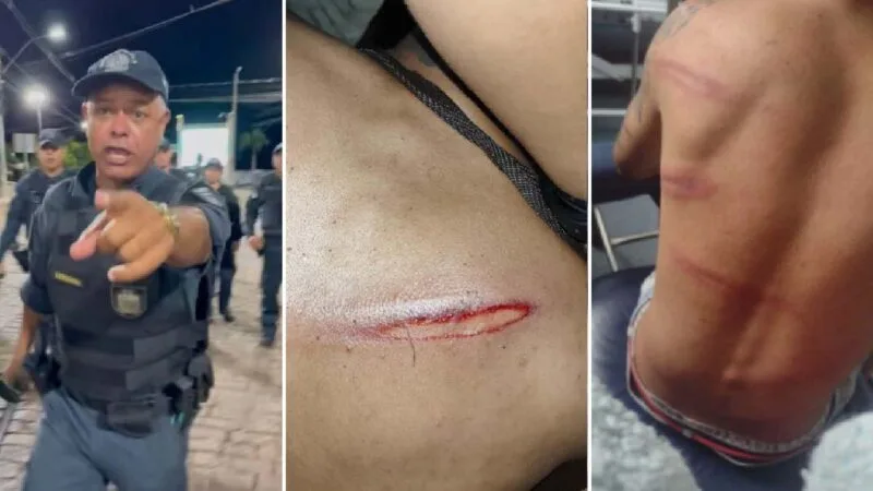 violência policial no carnaval de Corumbá