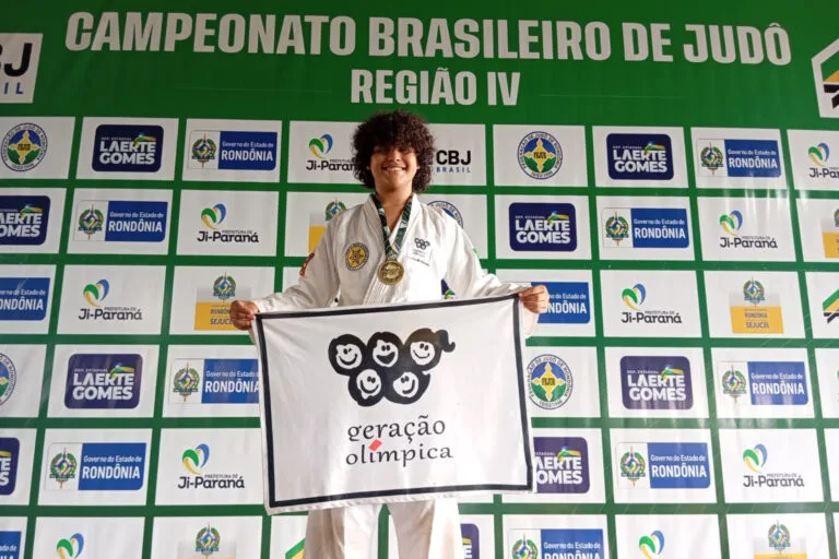 Judoca de Corumbá conquista medalha de ouro no Campeonato Brasileiro