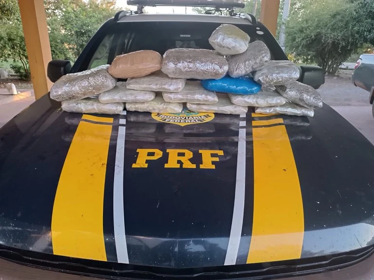 Leia mais sobre o artigo PRF apreende 10 kg de skunk em vans na BR-262 em Miranda