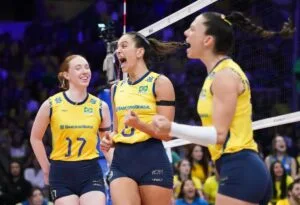 Leia mais sobre o artigo Brasil vira contra a Alemanha e mantém invencibilidade na Liga das Nações de Vôlei