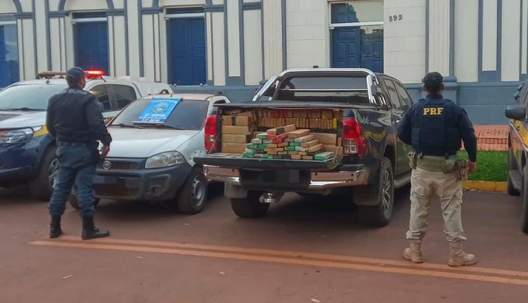 No momento, você está visualizando PRF e PM apreendem mais de 2 toneladas de maconha em Bela Vista