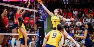 Leia mais sobre o artigo Brasil vence e pega França nas quartas do Mundial de vôlei feminino