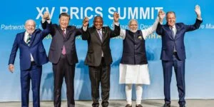 Leia mais sobre o artigo Líderes do Brics conversam sobre tarifaço e guerras em reunião virtual
