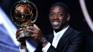 Leia mais sobre o artigo Dembélé e Bonmatí são eleitos melhores do mundo na Bola de Ouro 2025