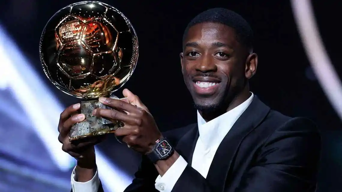 Leia mais sobre o artigo Dembélé e Bonmatí são eleitos melhores do mundo na Bola de Ouro 2025