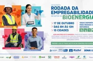 Leia mais sobre o artigo Rodada de Empregabilidade da Bioenergia oferece mais de 630 vagas em 15 municípios de MS